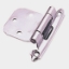 Picture of Cranked Hinge - White Mat/Black/ Brown