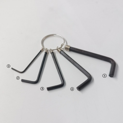 Picture of Allen Key Set - Zinc Plated Black