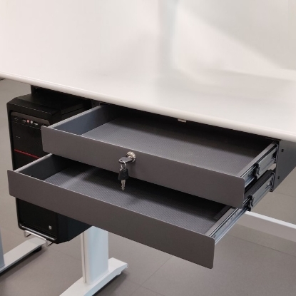 Picture of  Safe Drawer - Top Mount - Double - Anthracite 