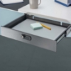 Picture of  Safe Drawer - Top Mount -  Single - (with  Combination Lock & Felt  Mat) - Anthracite 