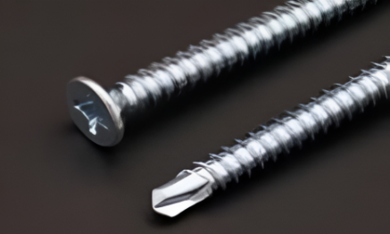 Picture of Phil Recess CSK Head DRILL SCREW - Zinc Plated White