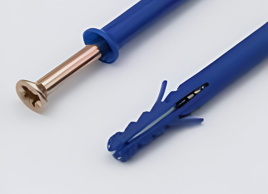 Anchor Plug with Screw CSK Head - Ebco Blue | BuidingSteps