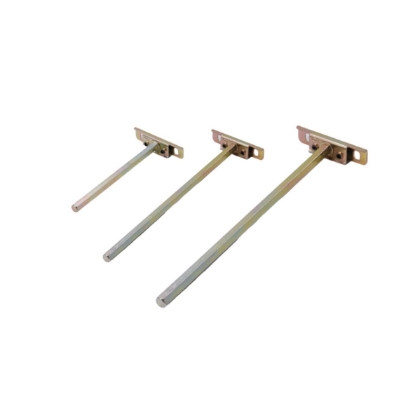 Picture of Wall Shelf Rod -  Adjustable,  WSRA-200 - Zinc Plated Yellow