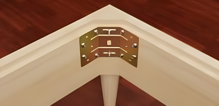 Picture of Utility Corner Bracket - Zinc Plated Yellow