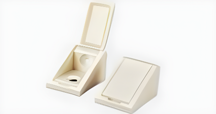 Picture of Right Angle Block - Ivory