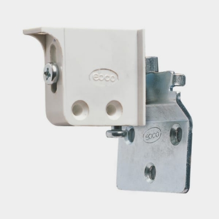 Picture of Wall Plate, For adjustable corner Bracket - Zinc Plated White