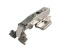 Picture of Hinge for Alu Profile 3D - Half Overlay - Nickel Plated
