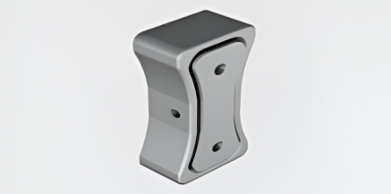 Picture of End Connector Set - Brushed Gold