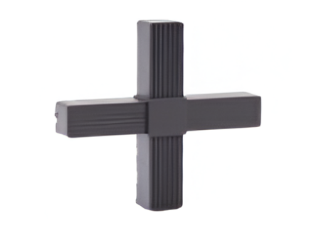 Picture of Cube Shelving Connector - Four Way - Black