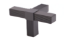 Picture of Cube Shelving Connector - Four Way Edge - Black