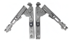 Picture of Concealed Corner Hinge side Hung - 80 - with New Bevelled Groove - SS304