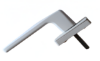 Picture of Mortise Window Handle - with Lock 3 - White /Black