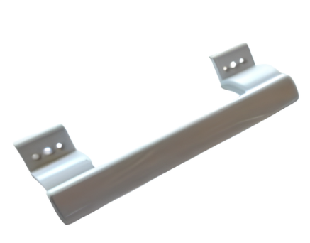 Picture of Al. Door Handle - White/Black