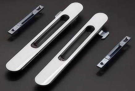 Picture of Sliding Window Latch - with SWL1-C - Brown/Black/Ebco Window White/Silver/Champagne Gold