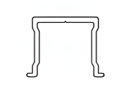 Picture of Bottom Guide Track - for Sliding Door/Partition System - Black