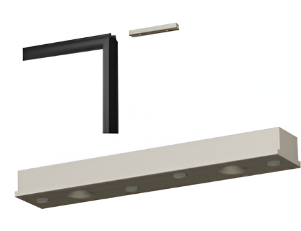 Picture of Top - Bottom Pivot - for Sliding Partition System - Satin Stainless Steel