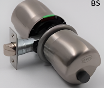 Picture of Presto - Door Knob Lock - One side key - Aluminium version - Brushed Steel