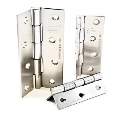 Picture of Butt Hinges SS304 - Welded - without Bearing - Brushed Steel
