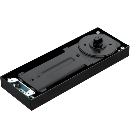 Picture of Floor Spring 84 - Brushed Steel