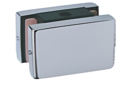 Picture of Single connector Patch - Brushed Steel