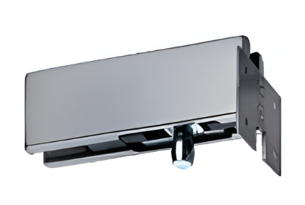 Picture of Over panel Patch with Plate - Brushed Steel