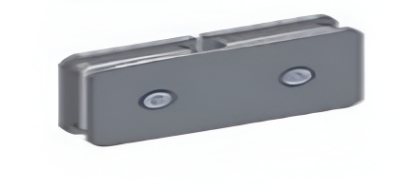 Picture of 180° Glass to Glass Connector - Polished SS