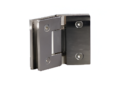 Picture of Shower Hinge 90° - Wall to Glass - L Type - Brushed Steel