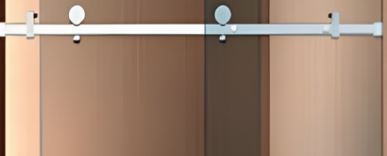 Picture of Shower Sliding Fitting - Rectangular - Polished SS