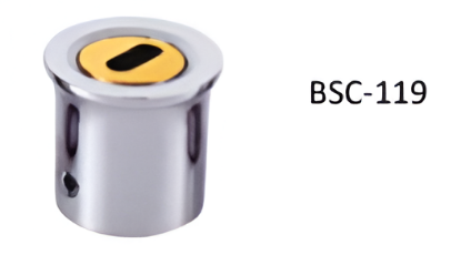 Picture of Wall to Tube connector - 19mm - Polished SS