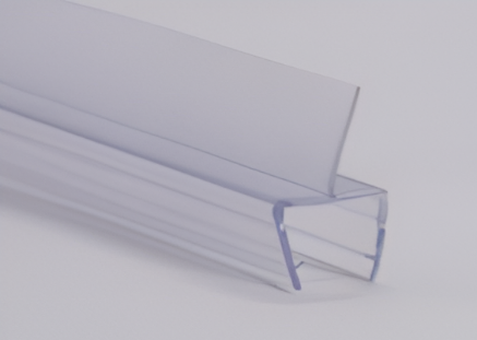 Picture of Bottom PVC Seals for 12mm Glass - Clear Finish