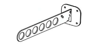 Picture of Hanger Holder Wall Mount - Anthracite