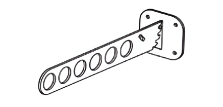 Picture of Hanger Holder Wall Mount - Anthracite