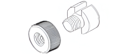 Picture of Stabiliser Screw and Nut - Zinc Plated White