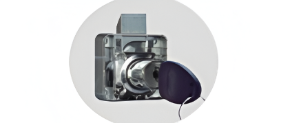 Picture of Auto Latch Lock - Nickel Plated