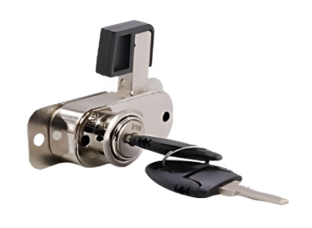 Picture of Sliding Wardrobe Lock 32mm - Nickel Plated