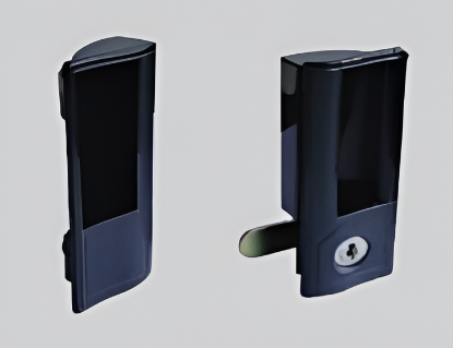 Picture of Steel Cabinet Handle - without lock set - Nickel Plated