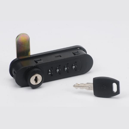 Picture of 4 Digit Combination Lock - Wood (Left)