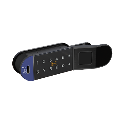 Picture of ESmart Digital Lock 2 - Horizontal Left - Fingerprint + Numeric + NFC