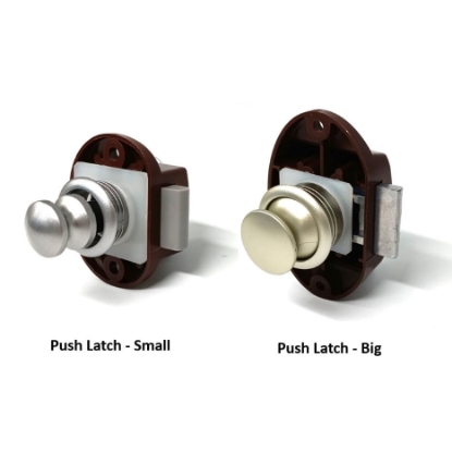 Picture of Push Latch - Small (for Walk-In wardrobe Sliding)