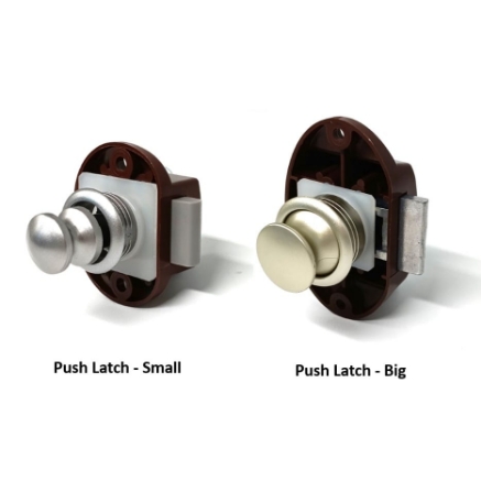 Picture of Push Latch - Small (for Walk-In wardrobe Sliding)