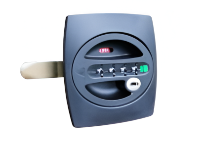 Picture of 4 Digit Combination Lock - Steel Cupboard - Black