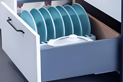 Picture of Pro-motion Drawer System 203 - S3 - White/Anthracite