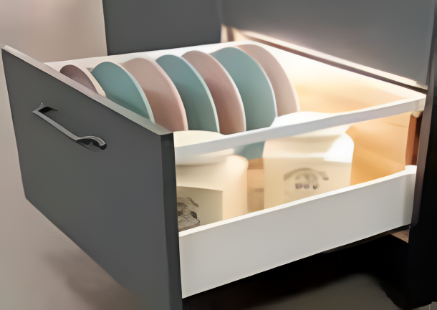 Picture of Add -on Gallery-  Pro- Mot ion'Slim 3' Series - White/Anthracite/Brown