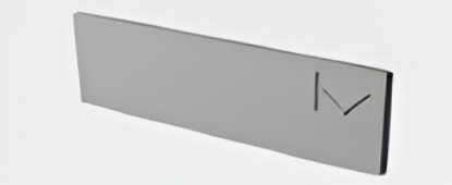 Picture of Logo Plate for Promotion Drawer System S3 - Anthracite