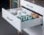 Picture of Pro-Motion Drawer System 120 - SLIM2 - White/Anthracite
