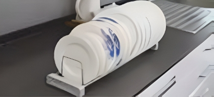 Picture of Kitchen Drawer Rack-Plate - Satin Stainless Steel