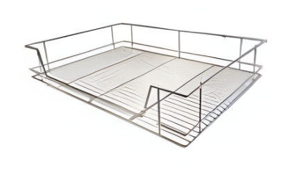 Picture of Right Angle Utensil Kitchen Basket - For Undermount Slide - SS304 - Stainless steel