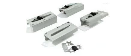 Picture of Basket Clip for Concealed Slide - Grey