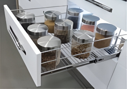 Picture of Right Angle Basket - Plain - Stainless steel(SS304)