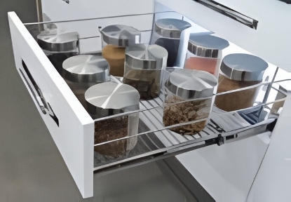 Picture of Right Angle Basket - Plain - Stainless steel(SS304)